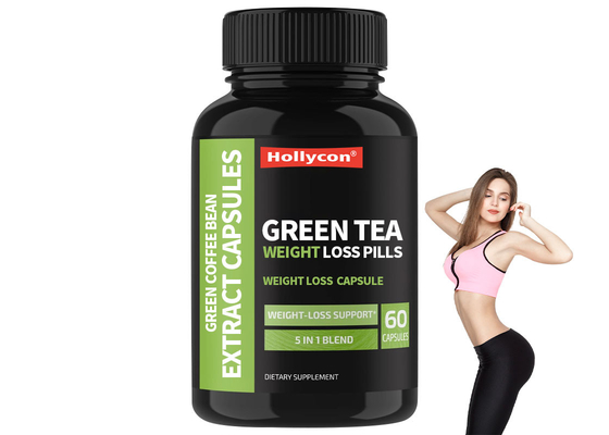 Groene thee Gewichtsverlies Pillen Voedingssupplementen Ondersteuning voor vetoxidatie Immuungezondheid