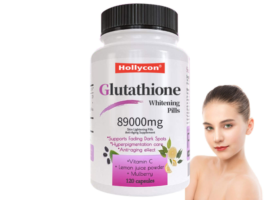 OEM Glutathion bleekende pillen helpen om de huid te voeden en verlicht tonus anti-aging supplement