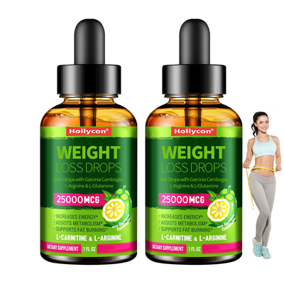 Aanpassen van dieetdruppels met Garcinia Cambogia, L-arginine L-glutamine gewichtsverlies druppels