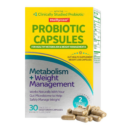 Probiotische capsules voor een gezond metabolisme Gewichtsbeheersing Darmgezondheid Supplement Gewichtsverlies capsules