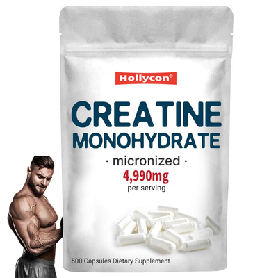 Hollycon Creatine Capsules Supplementen 2 jaar houdbaarheid