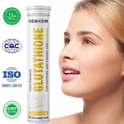 OEM Originele Glutathione Tabletten die Glutathione Bruisende Tabletten witten
