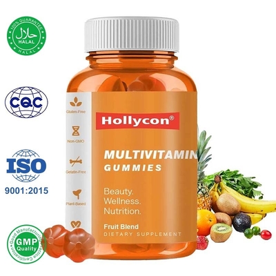 90pcs voedingssupplementen OEM Multivitamine Gummy Herbs Ingrediënten 2 jaar houdbaarheid
