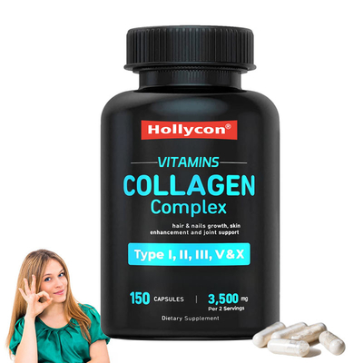 OEM Private Label Vital Vitamins Collageen voor volwassenen Multi Vitamins Collageen Capsules