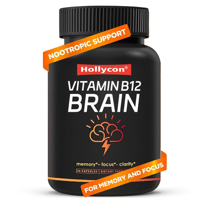 OEM-ondersteuning vitale vitaminen hersensupplementen voor het geheugen vitamine B12 hersencapsules