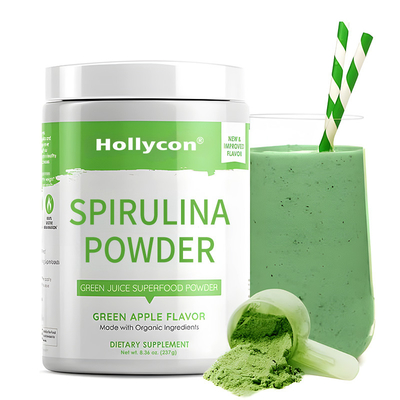Spirulina Groene sap Superfood Poeder Biologisch Chlorella supplement Voor volwassenen