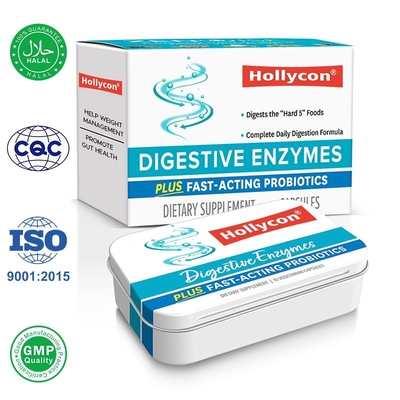 Verteringsenzymen Supplement Afslankingscapsules Ondersteunen Verteringsgezondheid Bloosheid Verlichting