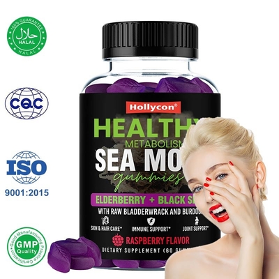 Zee-moes gummies voor sterk haar Ierse zee-moes gummies voor immuunondersteuning