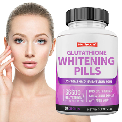 Huidverwitterend Supplement Glutathion Verwitterende Pillen Voor Donkere Vlekken Verwijderen