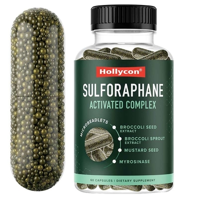 Sulforaphane capsules ondersteunen cellulaire immuun gezondheid vermindert oxidatieve stress