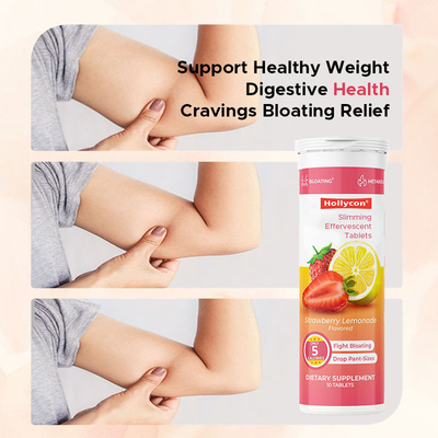Fabrieks Detox Reinigingsdrank Afslankingsmiddel Effervescente tabletten Groene thee-extract