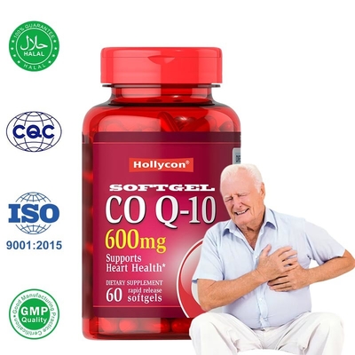 CoQ10 softgels voor hartgezondheid energiebooster oraal welzijn