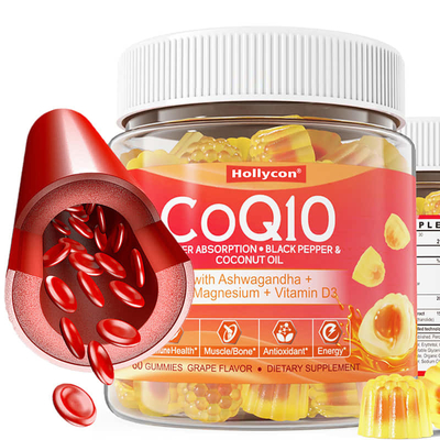 CoQ10 kauwgom met vitamine D3 voor spier- botgezondheid en cognitieve functie