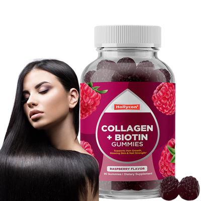 Biotinegummies met marien collageen voor haargroei en gezonde nagels