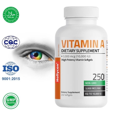 Op maat gemaakte hoogwaardige vitamine A softgels voor het immuunsysteem en gezonde groei