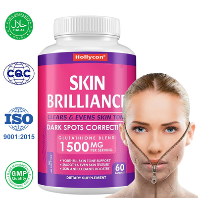 Glutathion capsules Huidverwitterende capsules voor een jeugdige huidskleur Glutathion