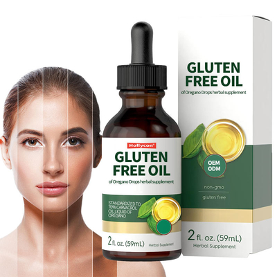Glutenvrije olijfolie van oregano druppels kruidensupplement voor een gezonde levensstijl