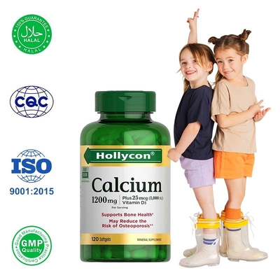 OEM Calciumcarbonaat softgels voor botgezondheid en calciumabsorptie