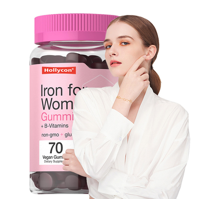 IJzergummies voor vrouwen 18 mg IJzergummies voor de productie van rode bloedcellen