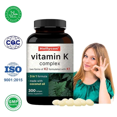 Vitamine K-complex softgels voor hart-botten- en gewrichtsgezondheid