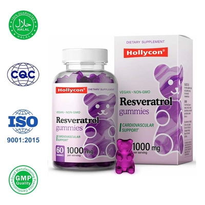 Resveratrol Antioxidant Gummies ondersteunt welzijn en hersengezondheid