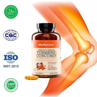 Curcumine Kurkuma capsules met Bioperine voor gewrichtsgezondheid