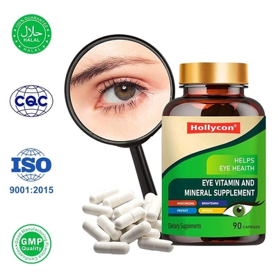 Oogvitamine capsules ondersteunen ooggezondheid met antioxidanten en luteïne