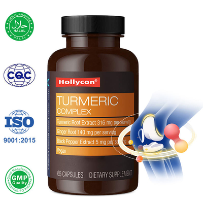 Leverancier Biologische kurkuma capsules Kurkuma gember supplementen helpen gewrichtsimmuunsysteem