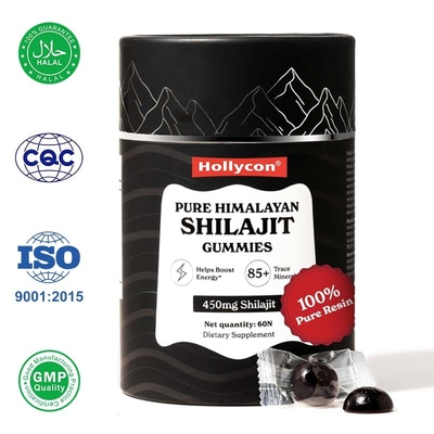 Hoge sterkte Shilajit gummies verhogen uithoudingsvermogen kracht en uithoudingsvermogen