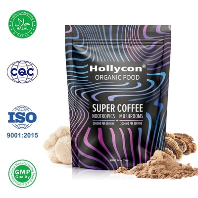 Biologische champignon koffie natuurlijke energie en focus boost