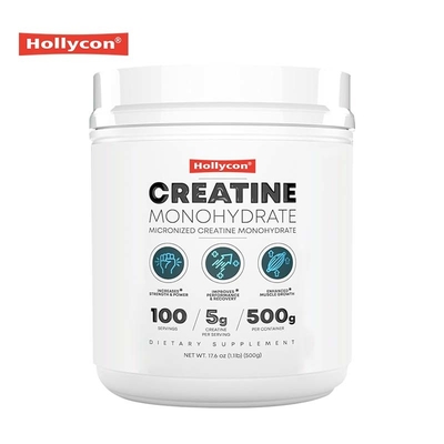 Creatine monohydraatpoeder versterkt spierkracht en uithoudingsvermogen