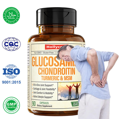 Kurkuma Pillen Fabriek Glucosamine Chondroïtine Capsules Joint Support Supplement