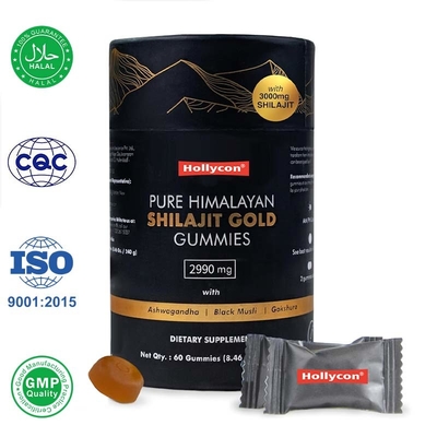 Shilajit Supplement Gummies ondersteunt spierherstel en vermindert vermoeidheid