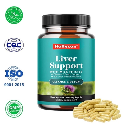 Vervaardiger Milk Thistle capsules bevorderen de leverfunctie
