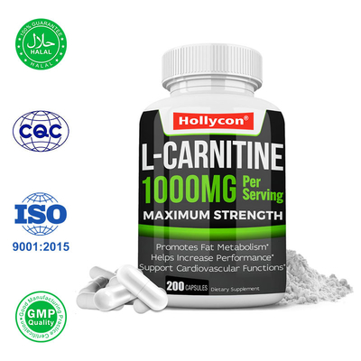 Private Label L Carnitine capsules bevorderen vetmetabolisme en gewichtsbeheersing