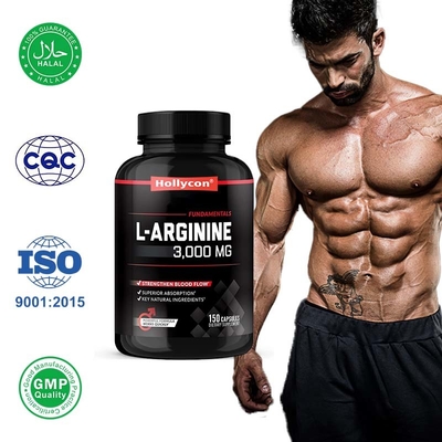 OEM L-arginine capsules ondersteunen spiervoeding
