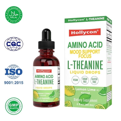 OEM L Theanine vloeibare druppels bevorderen betere slaap en stressverlichting