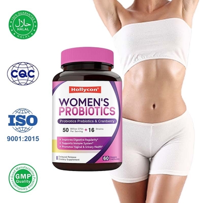 Vrouwenprobiotische capsule bevordert gezonde vaginale flora en gezondheid van de urinewegen