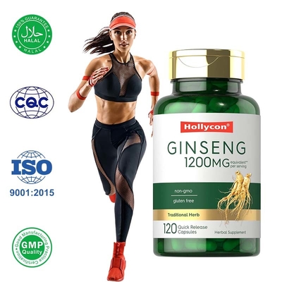 Leverancier Ginseng capsules bevorderen energie vitaliteit en algemeen welzijn