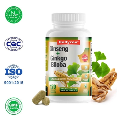 Panax ginseng tabletten ondersteunen geheugen behoud energie en mentale alertheid