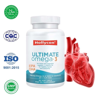 Omega-3 vetzuur supplement voor hersenontwikkeling en hart- en vaatfunctie