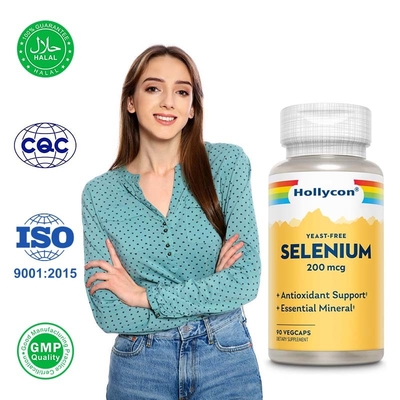 Fabrieksselenium capsules gistvrij selenium ondersteunt de gezondheid van de schildklier