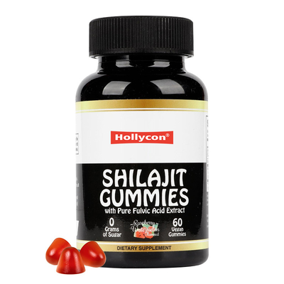 Leverancier Shilajit Gummies Supplement Verhoog energie en algeheel welzijn
