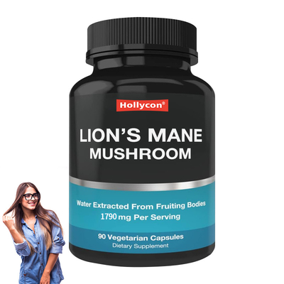 Groothandel OEM Lions Mane Champignon Capsules beperken stress en verhogen energie
