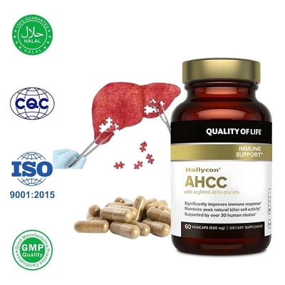 OEM AHCC-supplement handhaaft natuurlijke moordcelactiviteit en verhoogt de productie van cytokines