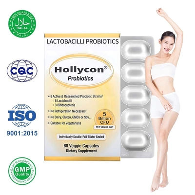 Lactobacilli Probiotica-capsules bevorderen darm- en spijsverteringsgezondheid