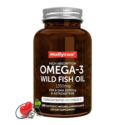 Triglyceride Omega 3 wilde visolie voor hersenfunctie Hart Oog En Huid Gezondheid