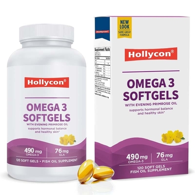 Omega3 zachte capsules voor een gezonde huid Hormonale balans Optimaal welzijn