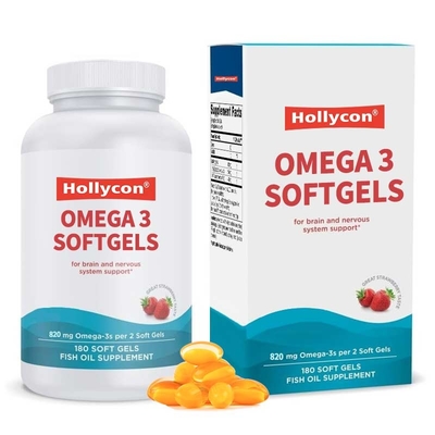 Omega3 Softgels Hoge Intensiteit DHA-formule voor hersen- en zenuwstelselondersteuning