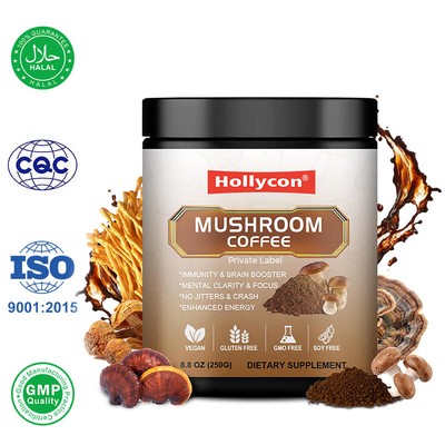 Fabriek Leeuwenmene Champignonpoeder Instant koffie Verhoog energie Focus Brain Booster